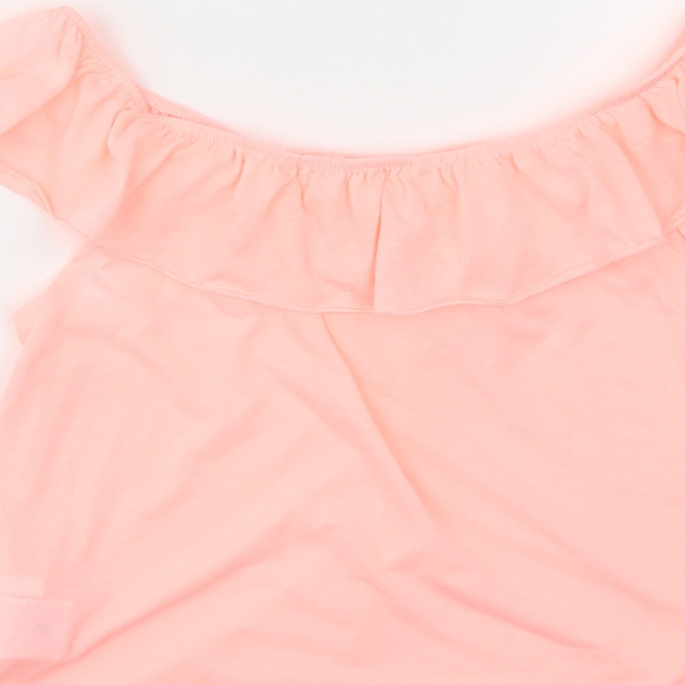 H&M Girls Pink   Basic T-Shirt Size 11-12 Years