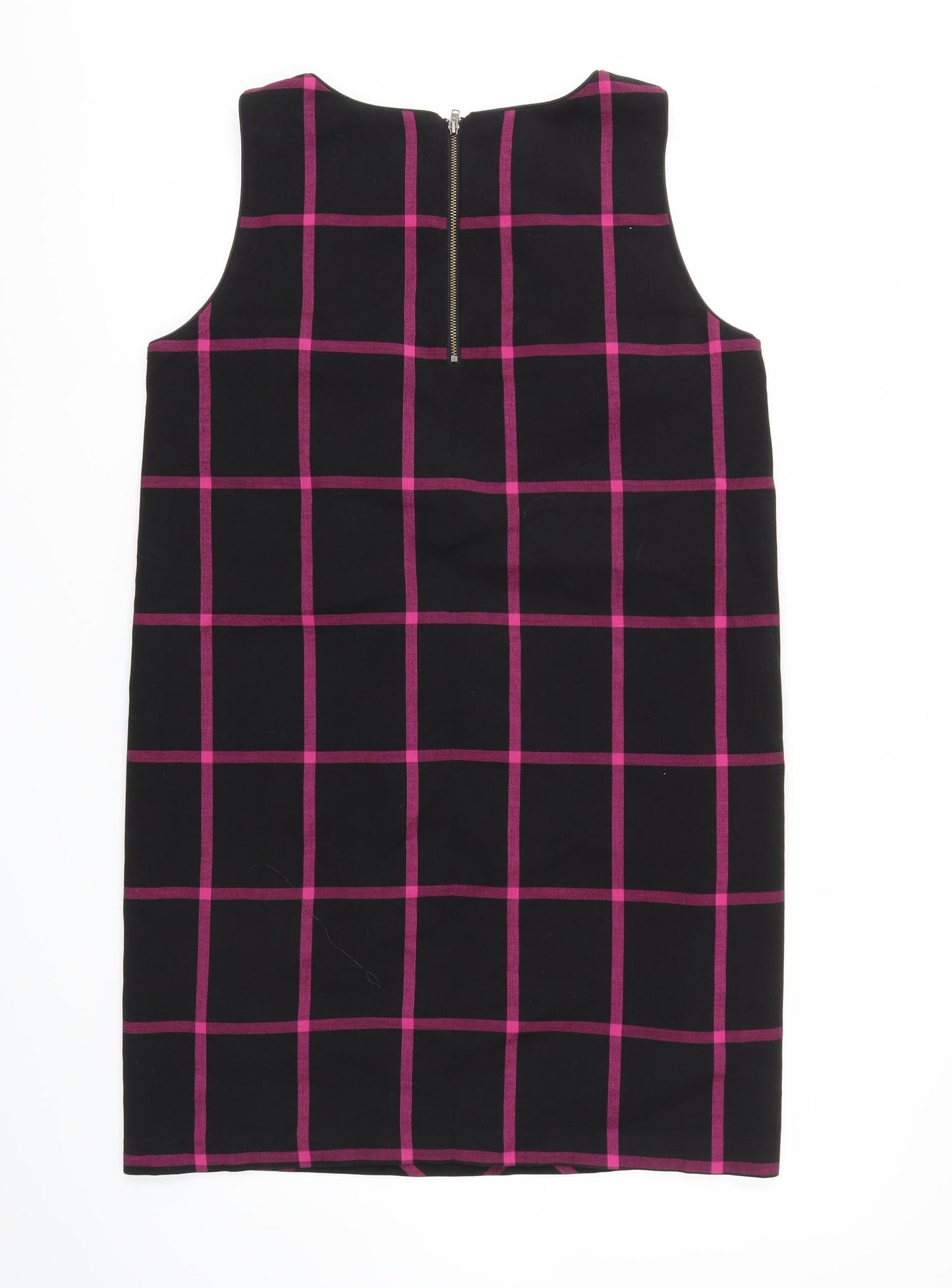 NEXT Womens Multicoloured Check  Fit & Flare  Size 14
