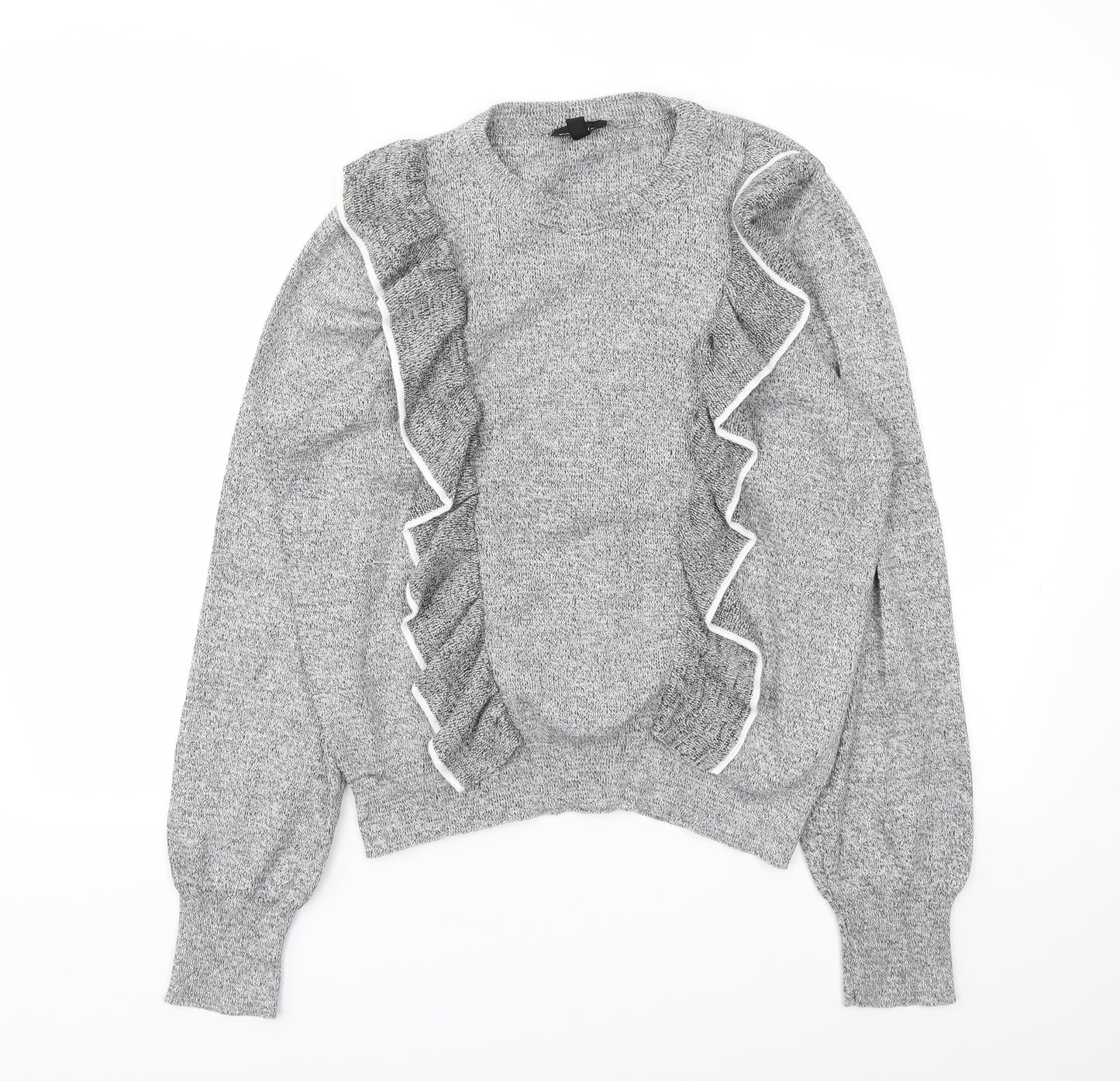 Topshop Womens Grey   Pullover Jumper Size 12