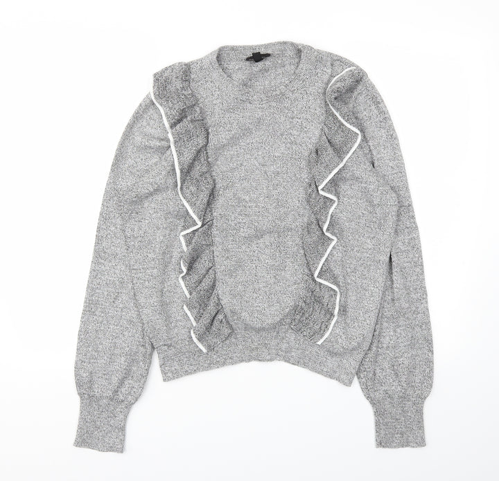 Topshop Womens Grey   Pullover Jumper Size 12