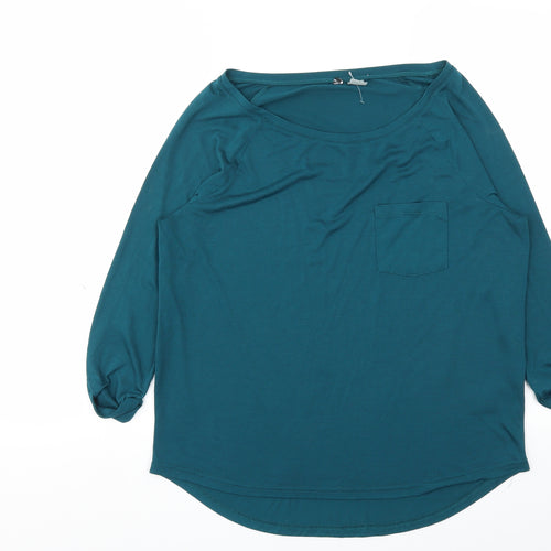 Preworn Womens Green   Basic T-Shirt Size M