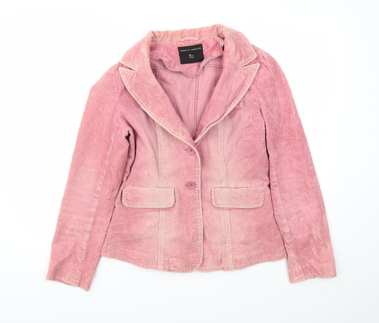 Dorothy Perkins Womens Pink   Jacket Blazer Size 12