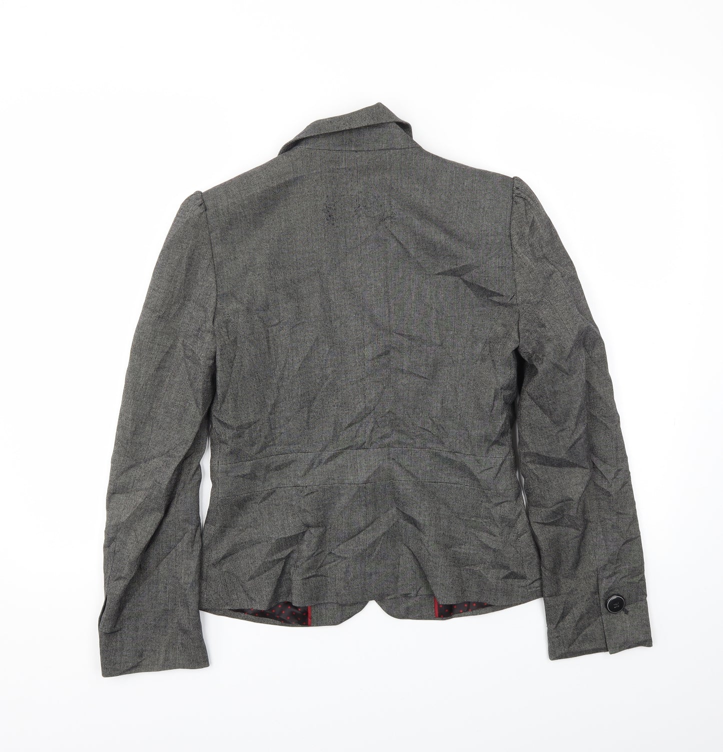 M&S Womens Grey   Jacket Blazer Size 10