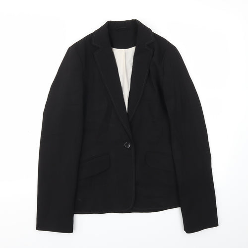 Topshop Womens Black   Jacket Blazer Size 8