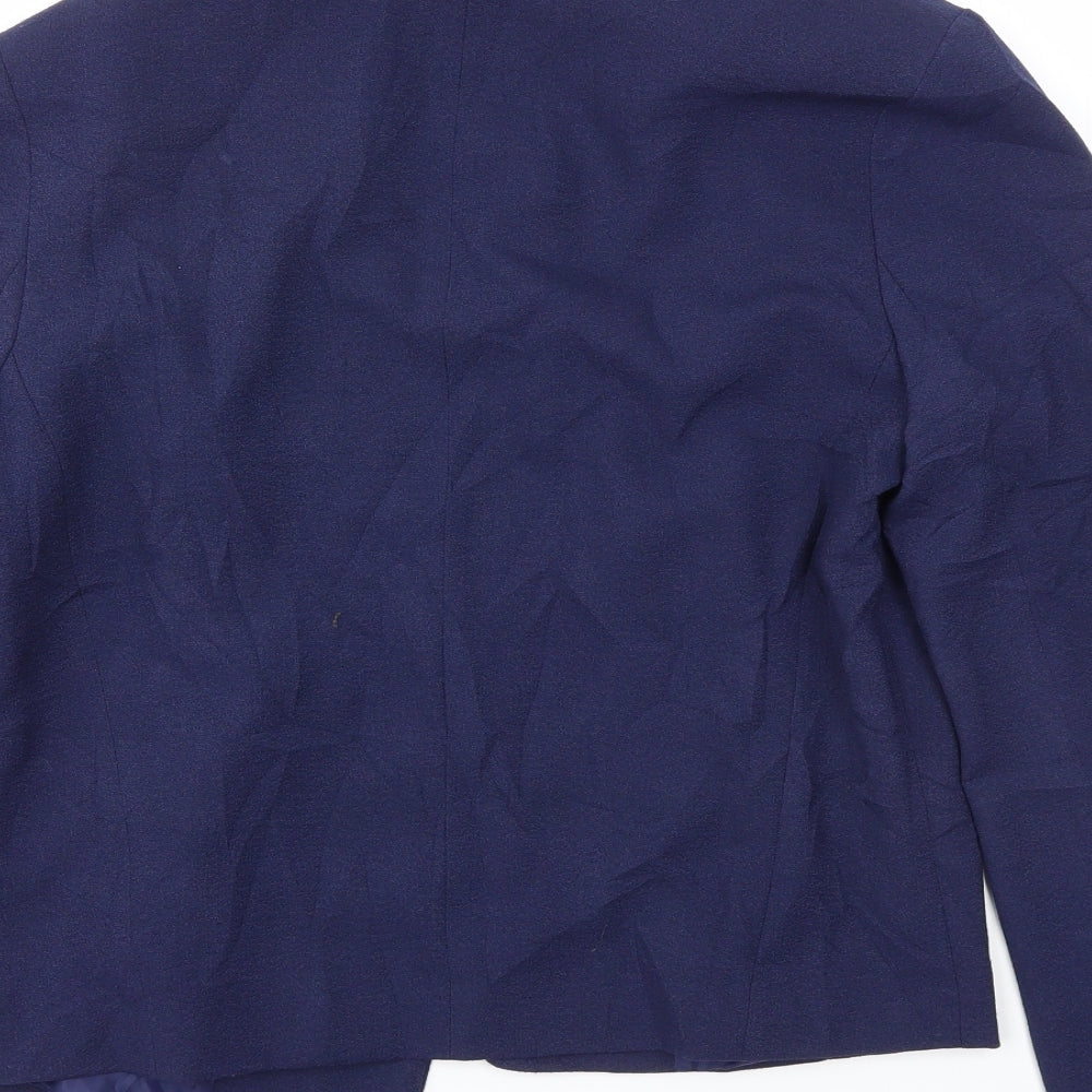 DAISY FASHION  Womens Blue   Jacket Blazer Size 12