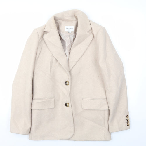 Wearhouse Womens Ivory   Jacket Coat Size 8