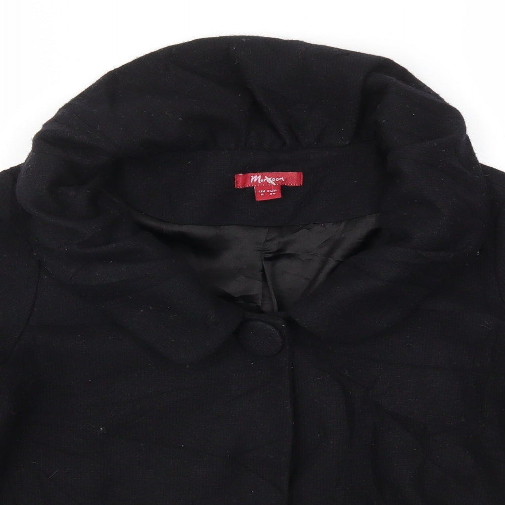 Monsoon Womens Black   Jacket Coat Size 8