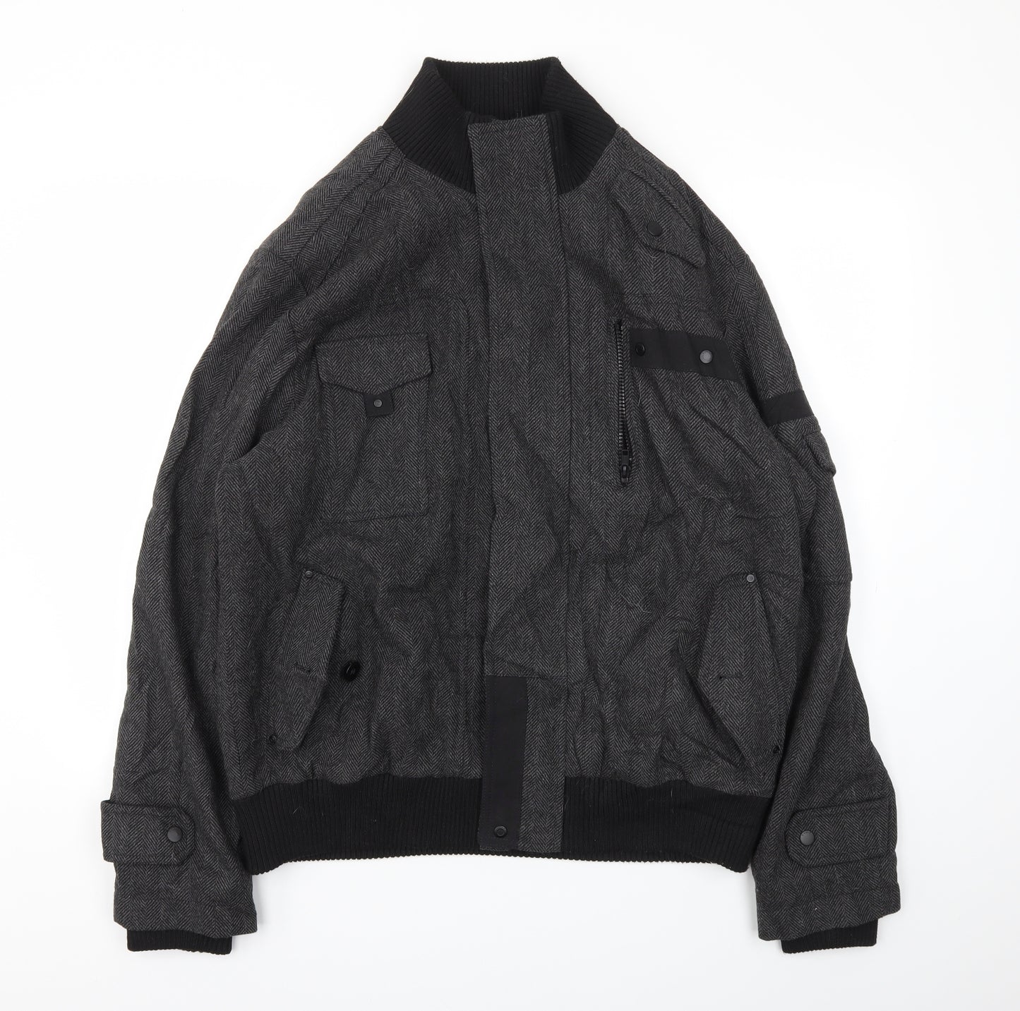 NEXT Mens Grey   Jacket Coat Size XL