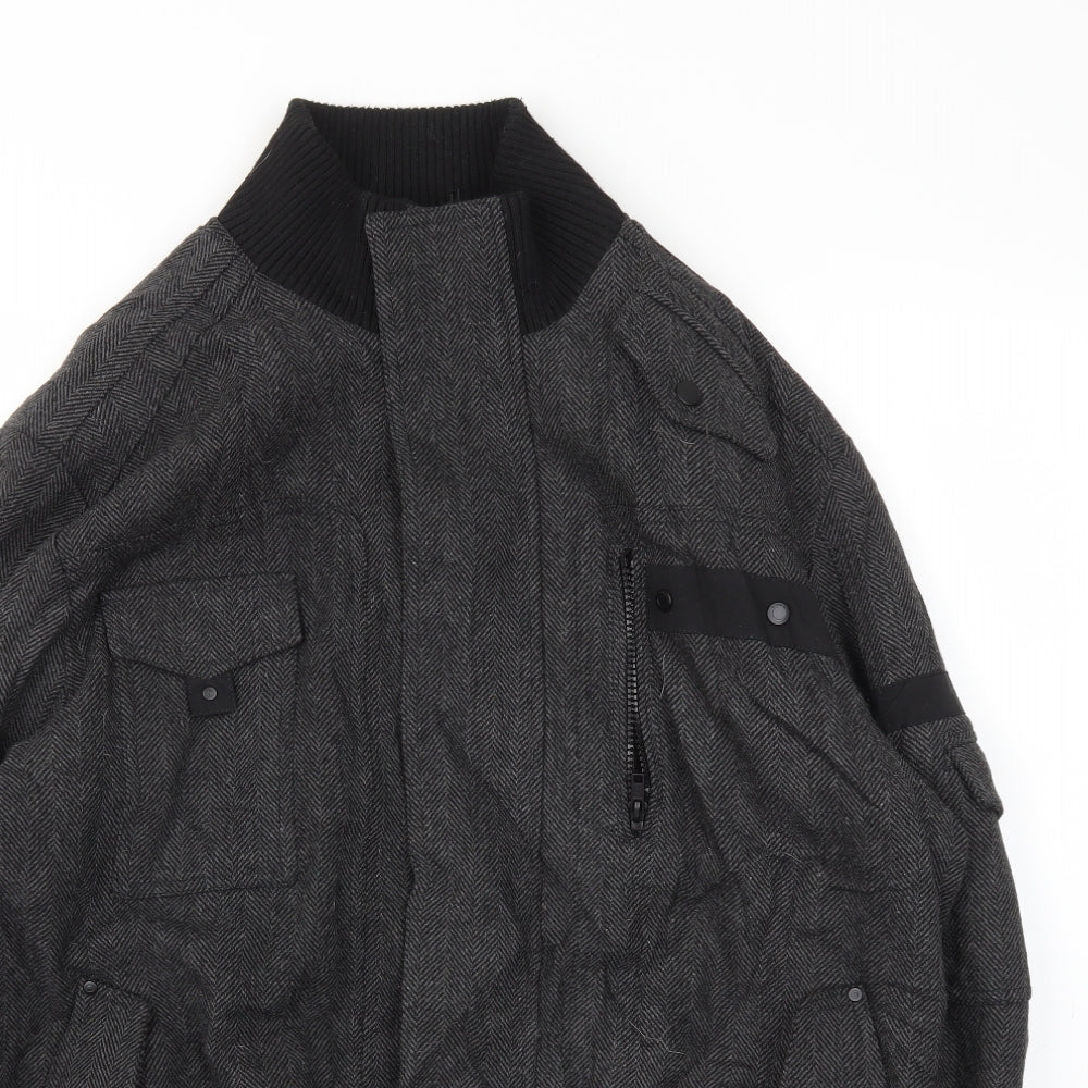 NEXT Mens Grey   Jacket Coat Size XL