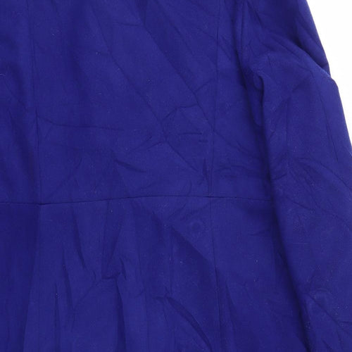 M&S Womens Blue   Jacket Coat Size 14