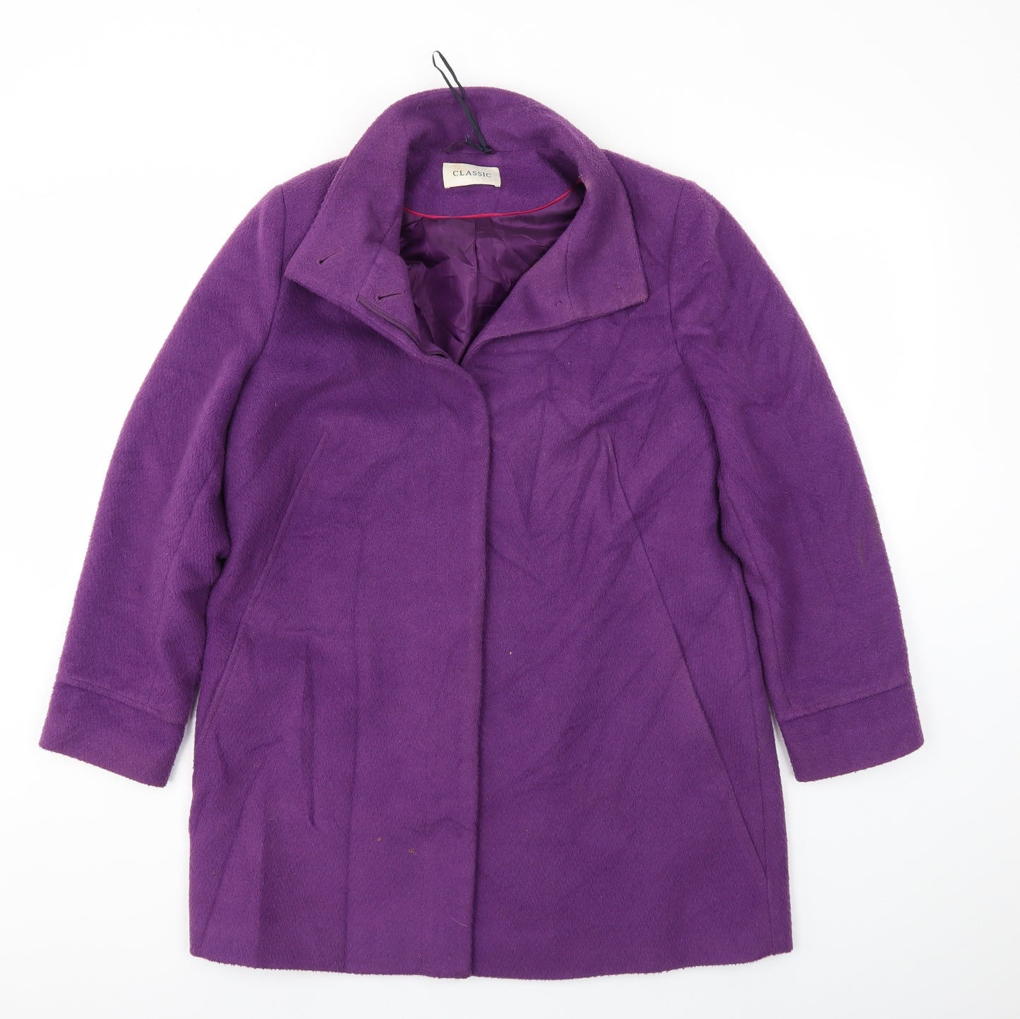 M&S Womens Purple   Jacket Coat Size 12