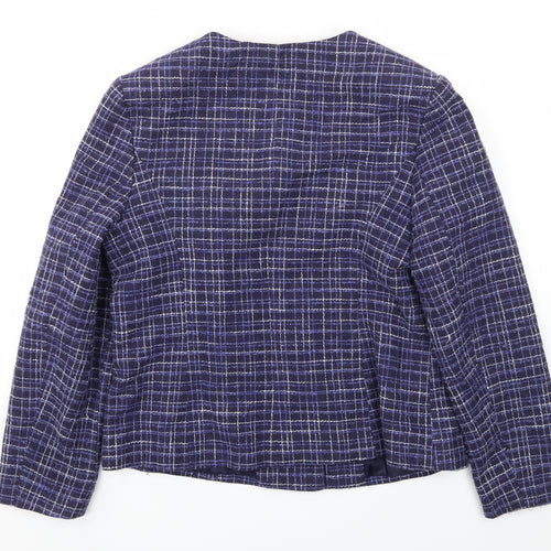 EWM Womens Blue   Jacket Blazer Size 14