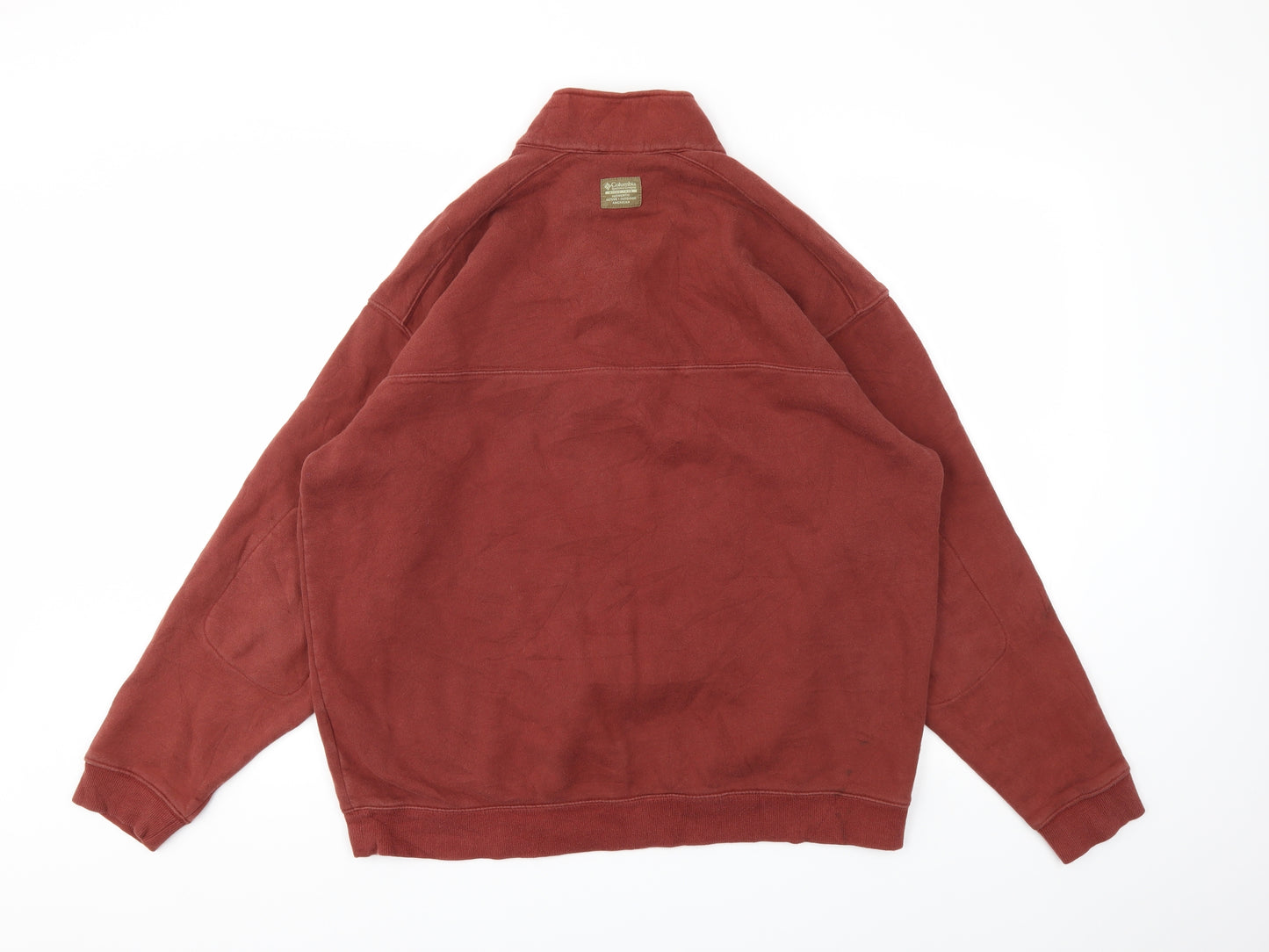 Columbia Mens Brown   Pullover Sweatshirt Size L