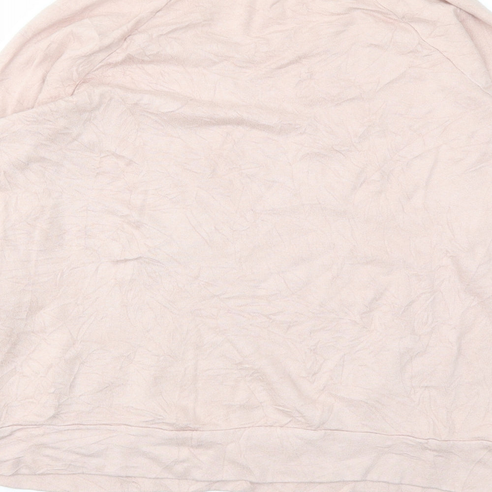 SUNDAY Womens Pink   Pullover Jumper Size M