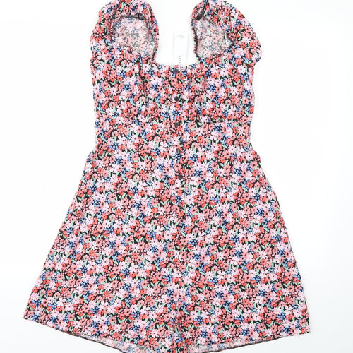 George Womens Multicoloured Floral  Playsuit One-Piece