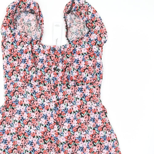 George Womens Multicoloured Floral  Playsuit One-Piece