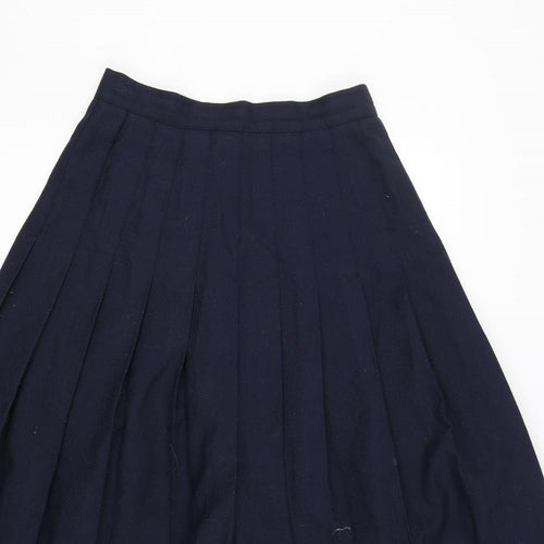 Stamford Endowed School Girls Blue   Pleated Skirt Size 12 Years - School unifrom