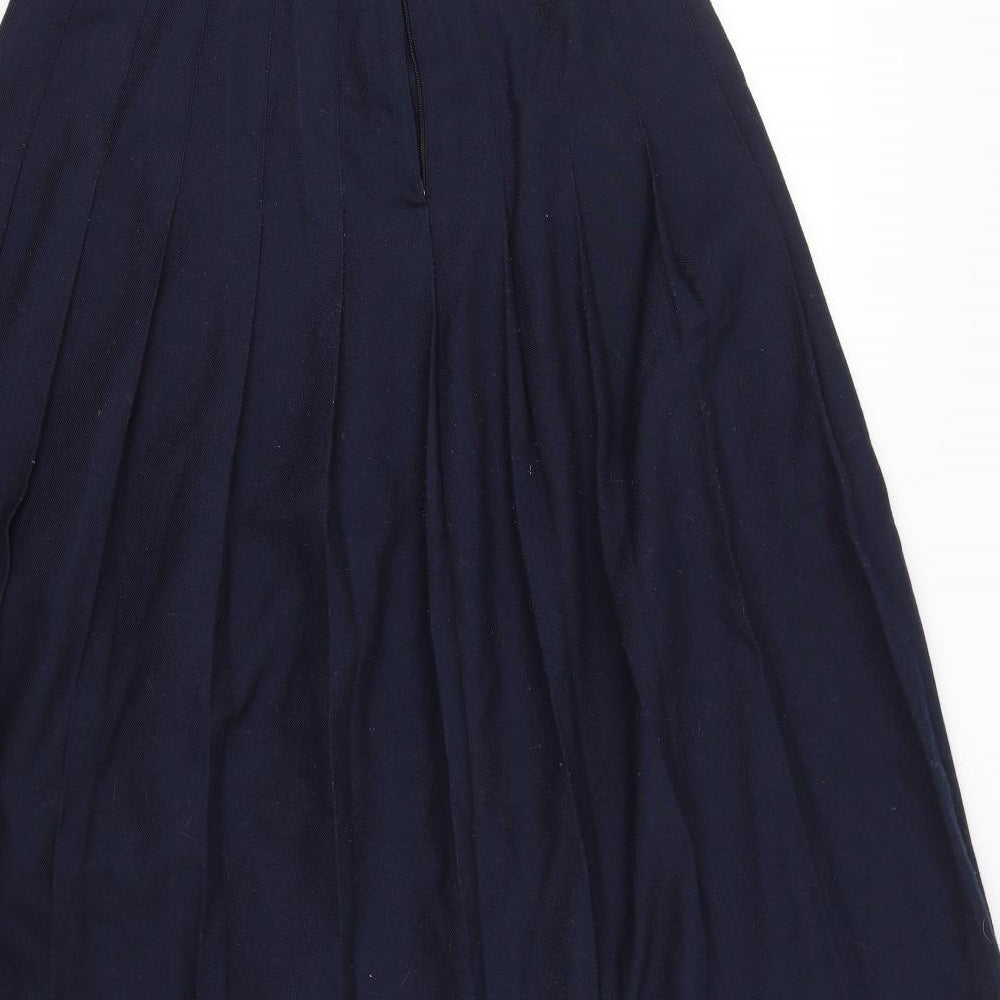 Stamford Endowed School Girls Blue   Pleated Skirt Size 12 Years - School unifrom
