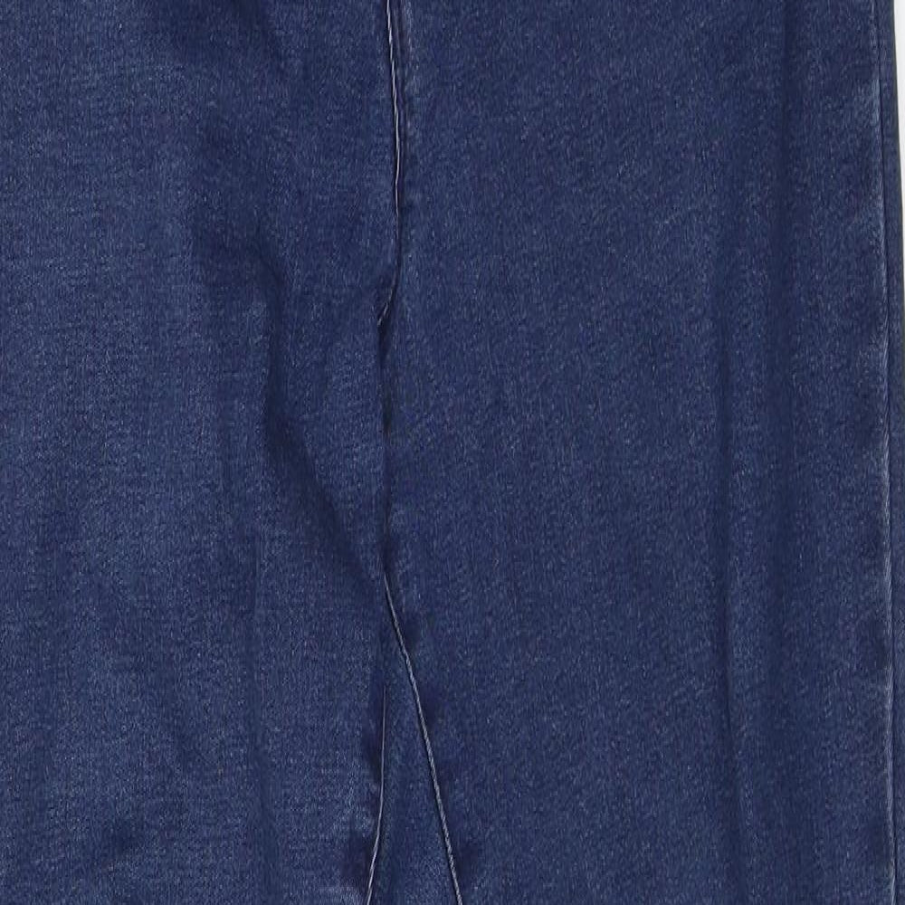 Primark Womens Blue  Denim Skinny Jeans Size 14 L27 in