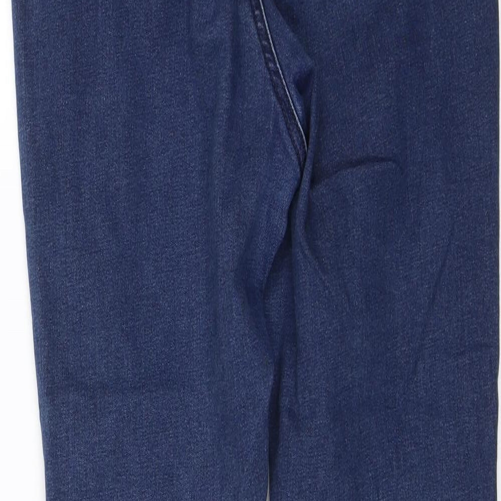 Primark Womens Blue  Denim Skinny Jeans Size 14 L27 in