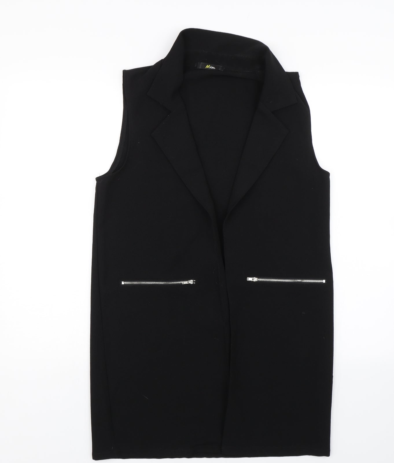 MiM Womens Black   Basic Blouse Size 10