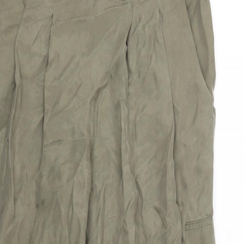 Karen Millen Womens Green   Cargo Trousers Size 8 L26 in
