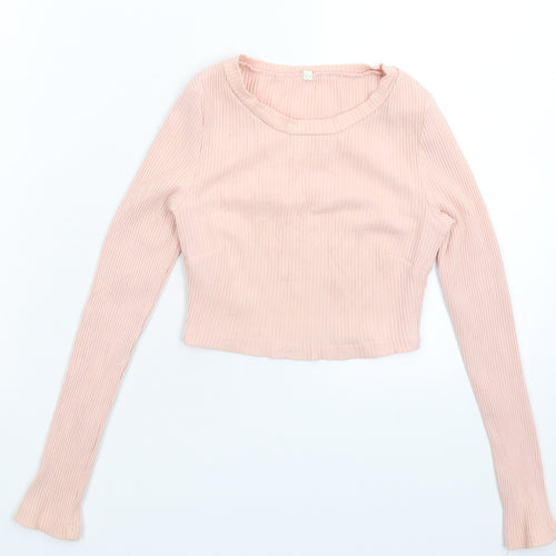 Preworn Womens Pink   Pullover Jumper Size S