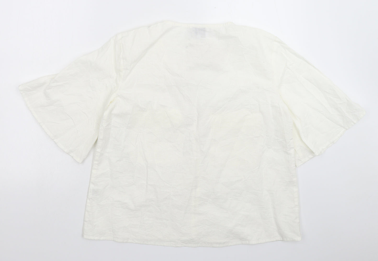 Sabo Skirt Womens White   Basic Button-Up Size M