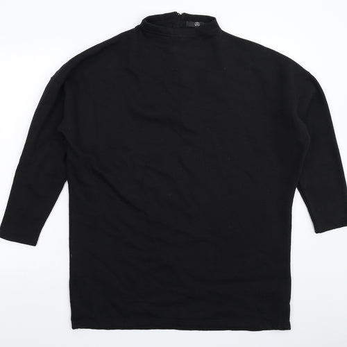 Missguided Womens Black   Pullover Sweatshirt Size 10  - Oversized