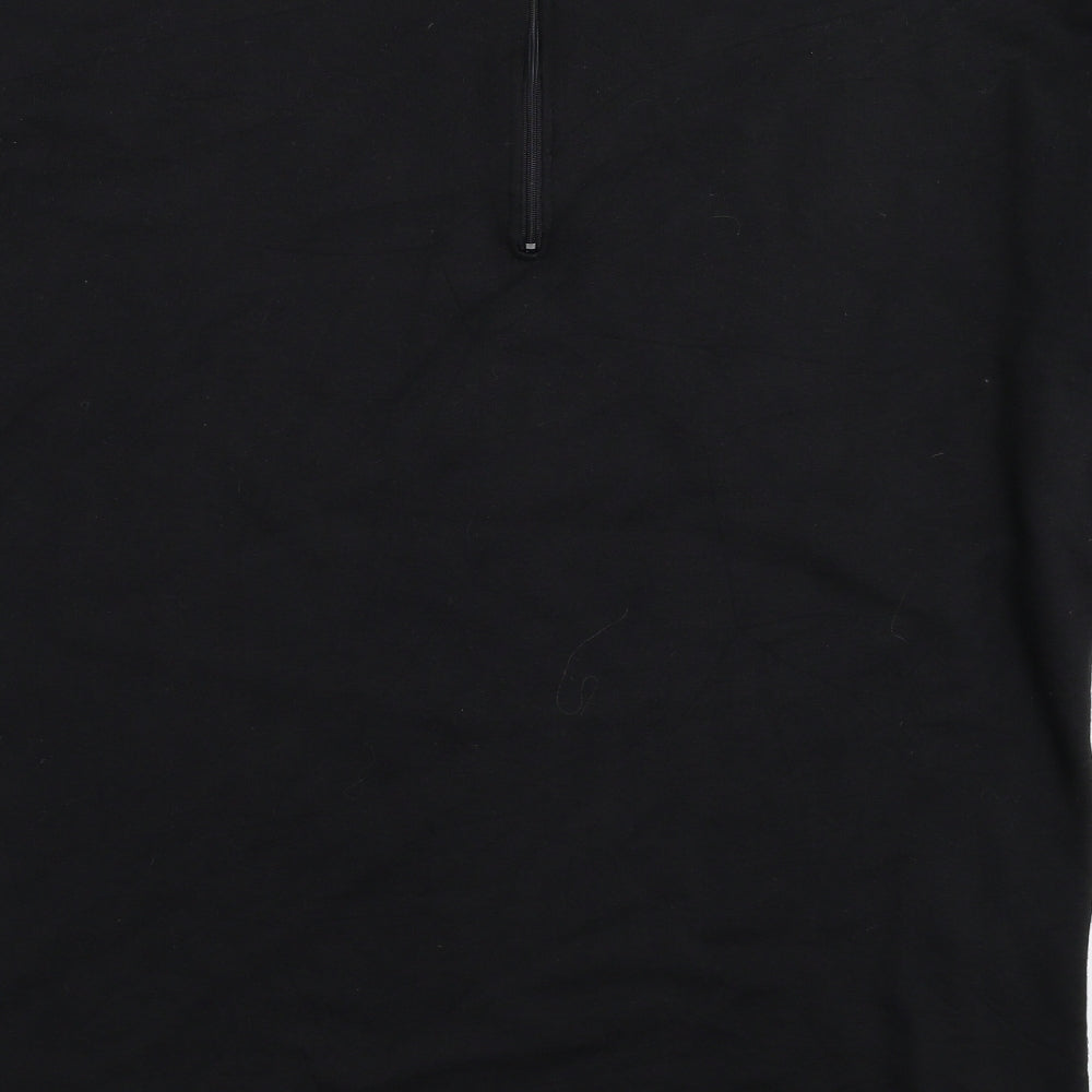 Missguided Womens Black   Pullover Sweatshirt Size 10  - Oversized