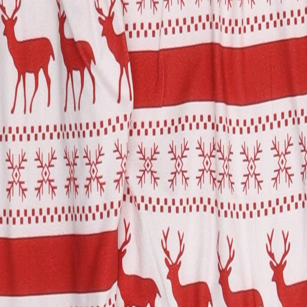 SheIn Womens Multicoloured Geometric  Cami Pyjama Pants Size S