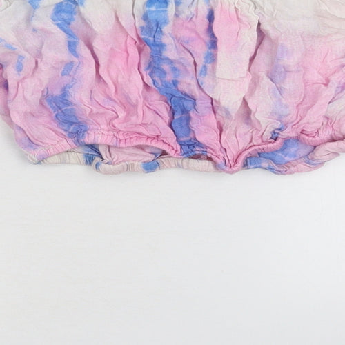 Atmosphere Womens Multicoloured   Cropped Blouse Size S