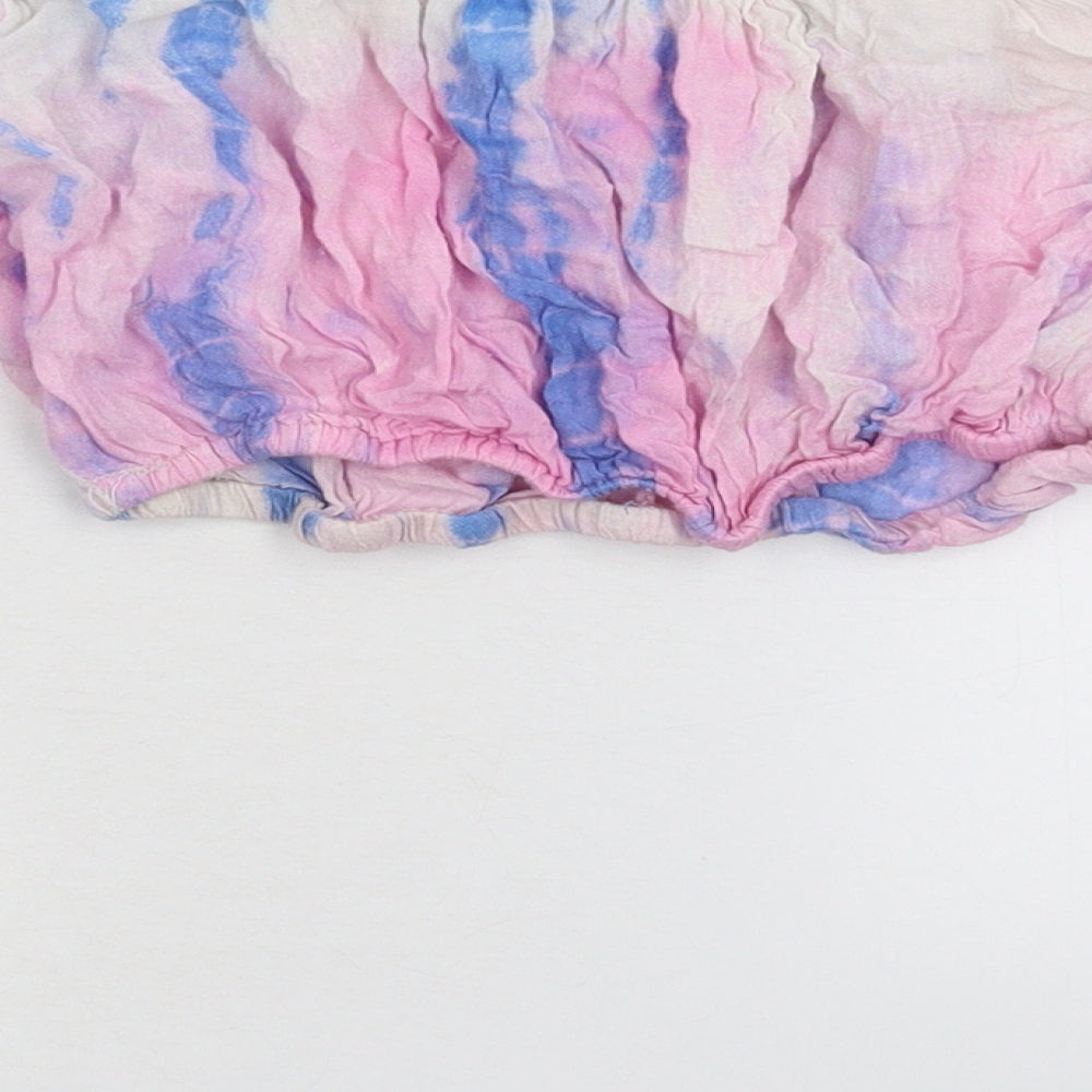 Atmosphere Womens Multicoloured   Cropped Blouse Size S