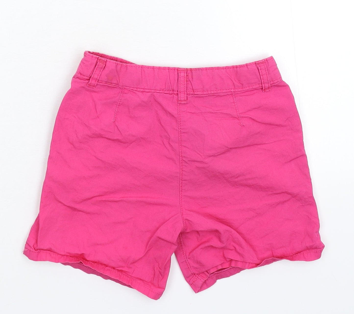 George Girls Pink   Chino Shorts Size 5-6 Years