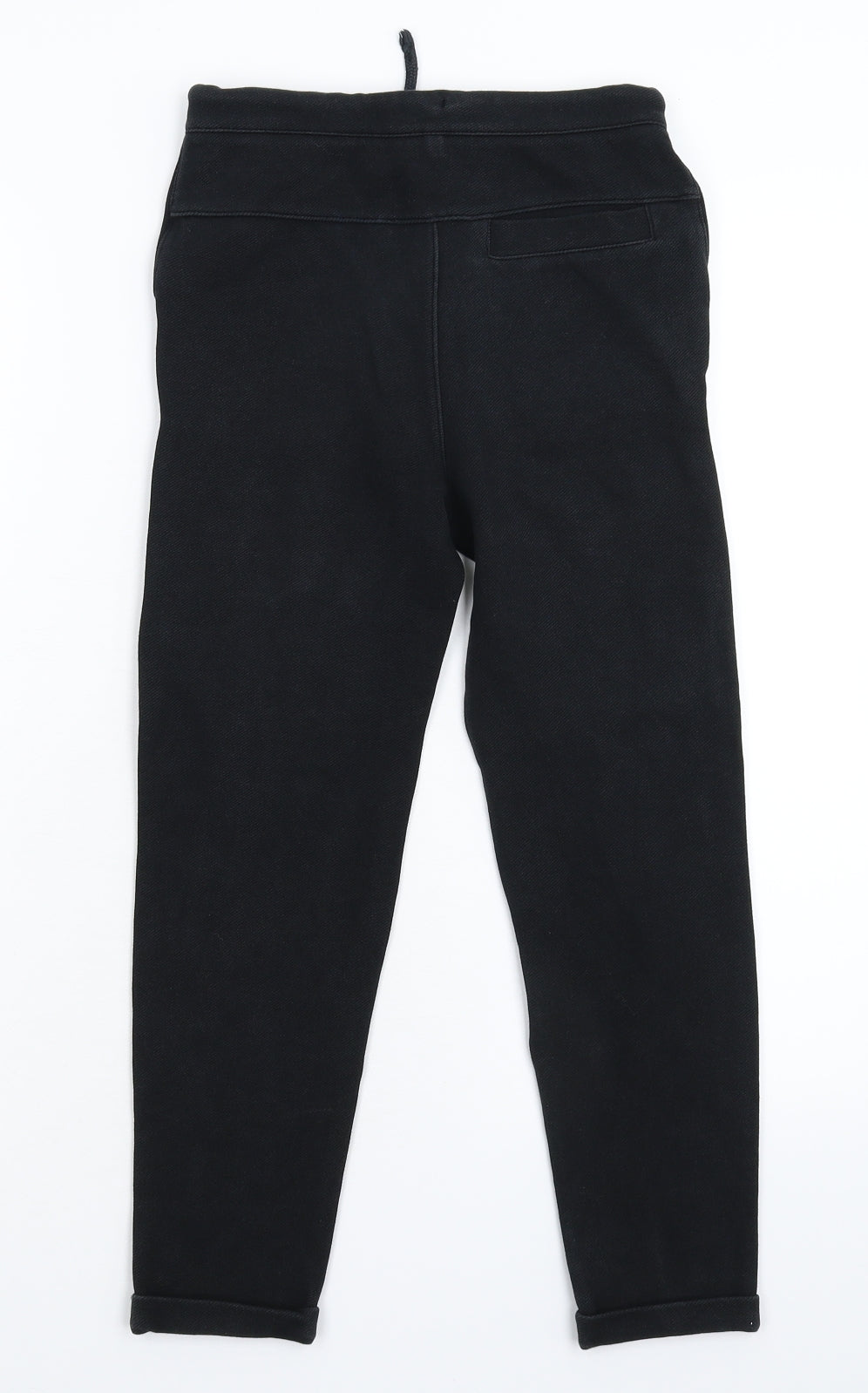 Marks and Spencer Boys Black   Capri Trousers Size 7-8 Years