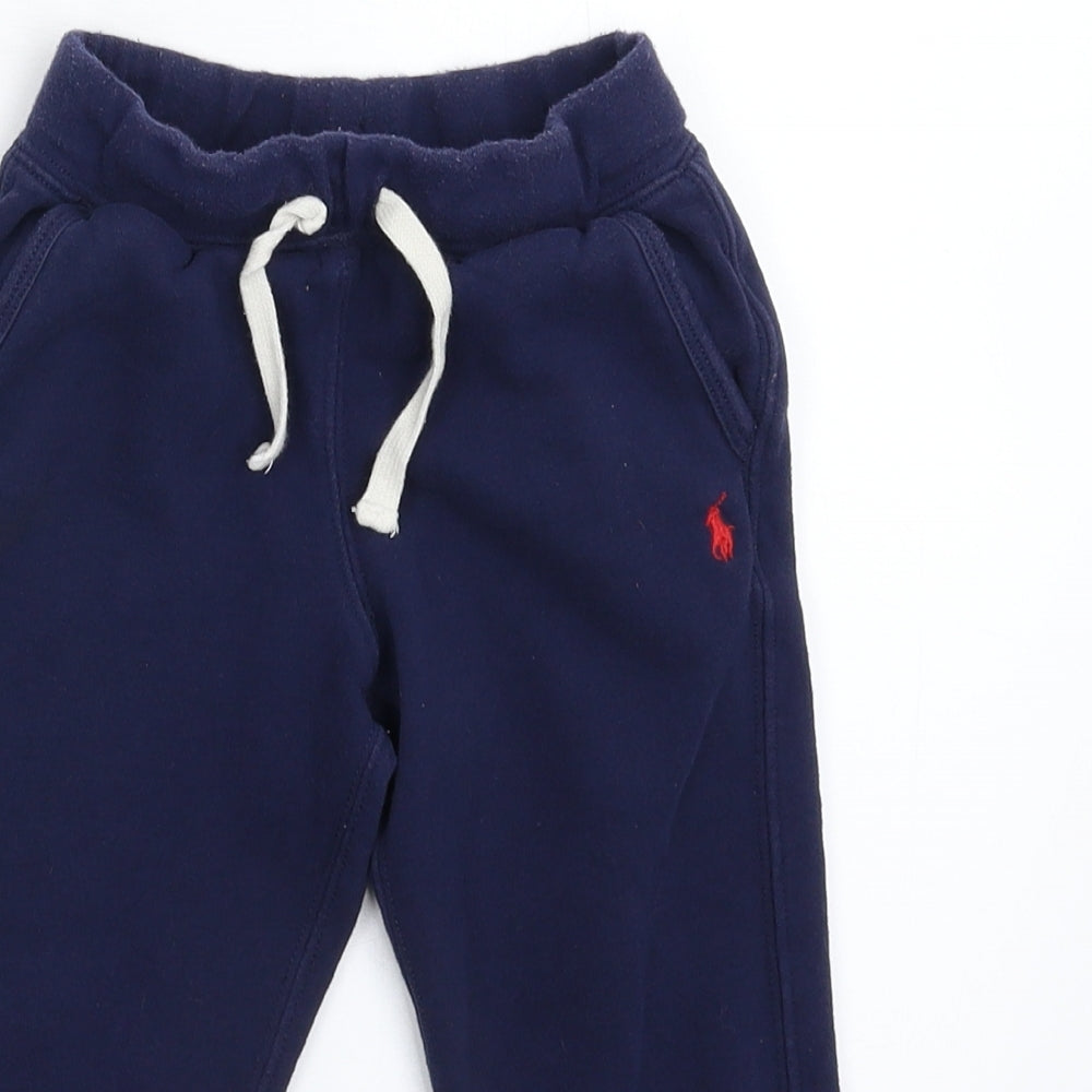 Polo Ralph Lauren Boys Blue   Jogger Trousers Size 3 Years