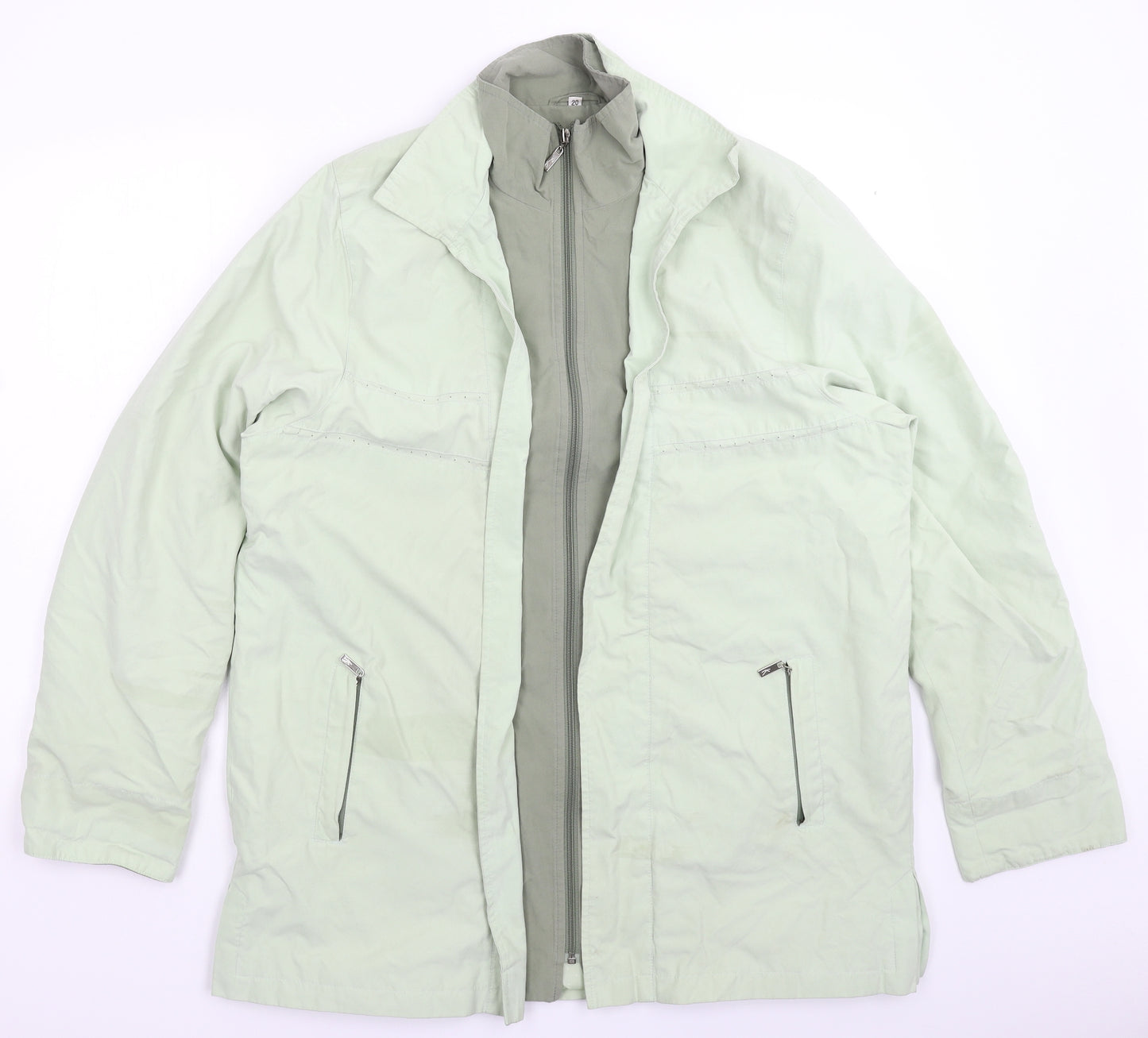 Klass Womens Green   Jacket  Size 20