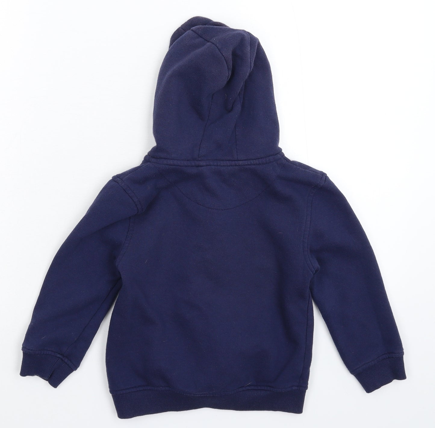 Primark Boys Blue   Full Zip Hoodie Size 4-5 Years
