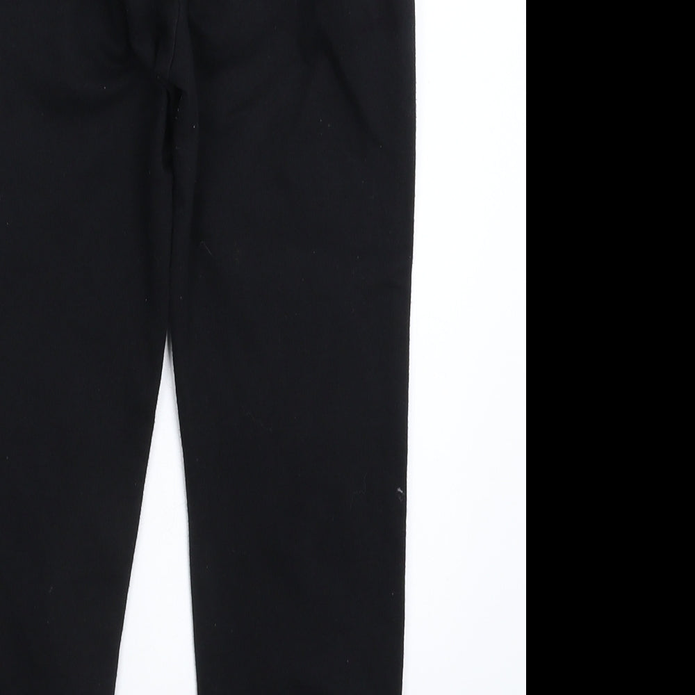 Boomer Boys Black   Jogger Trousers Size 8 Years