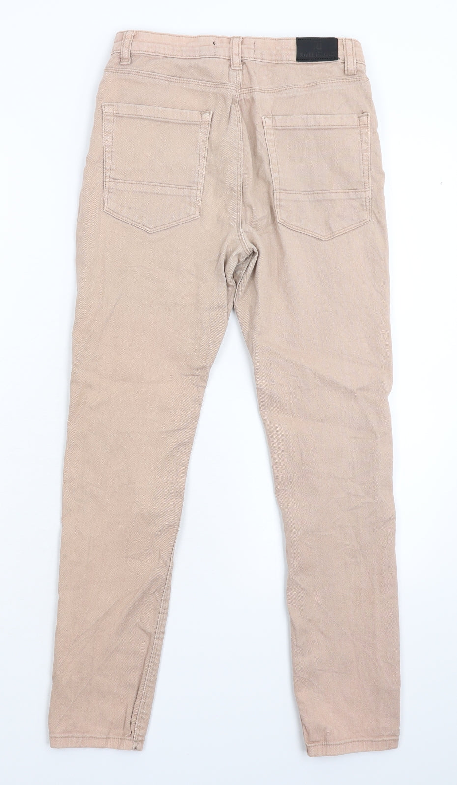 River Island Womens Beige  Denim Skinny Jeans Size 12