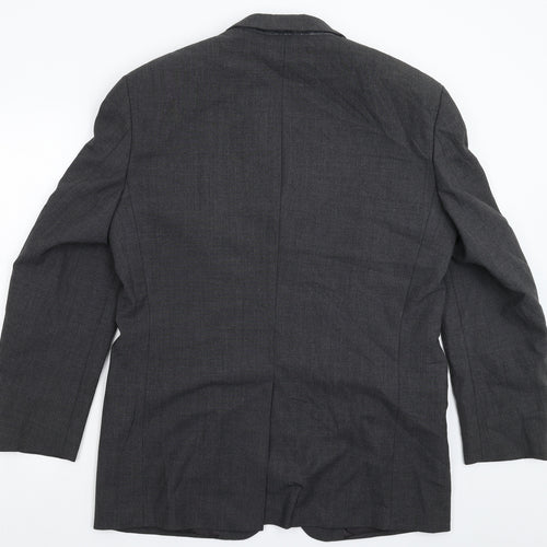Maconde Mens Grey   Jacket Suit Jacket Size 40