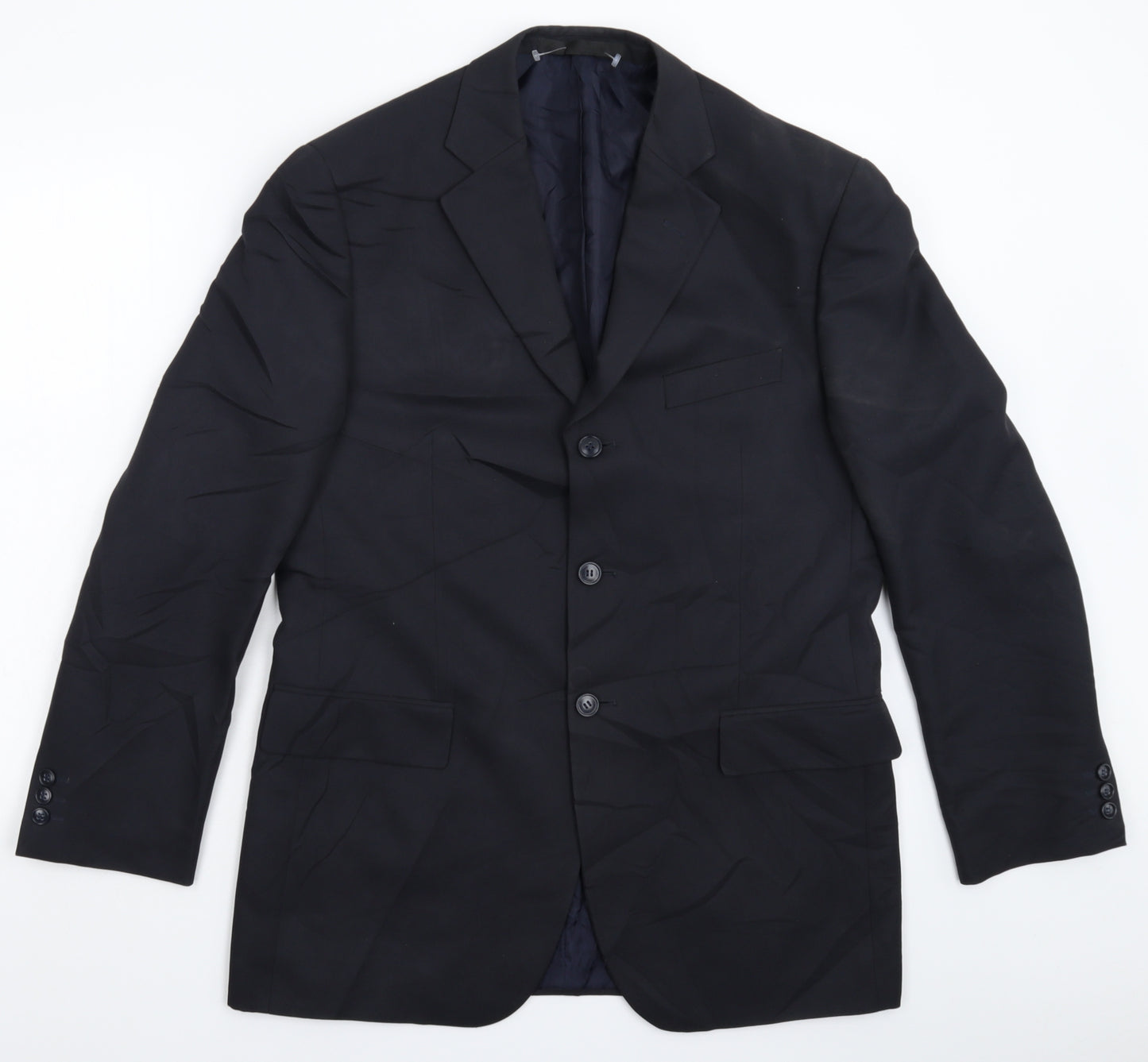 Marks and Spencer Mens Blue   Jacket Suit Jacket Size 40