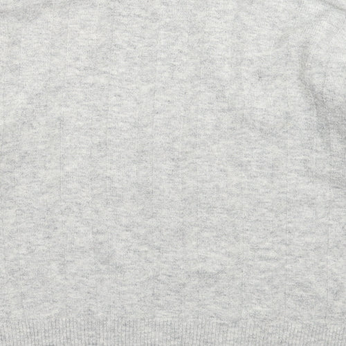 Marks and Spencer Womens Grey  Knit Pullover Jumper Size 8