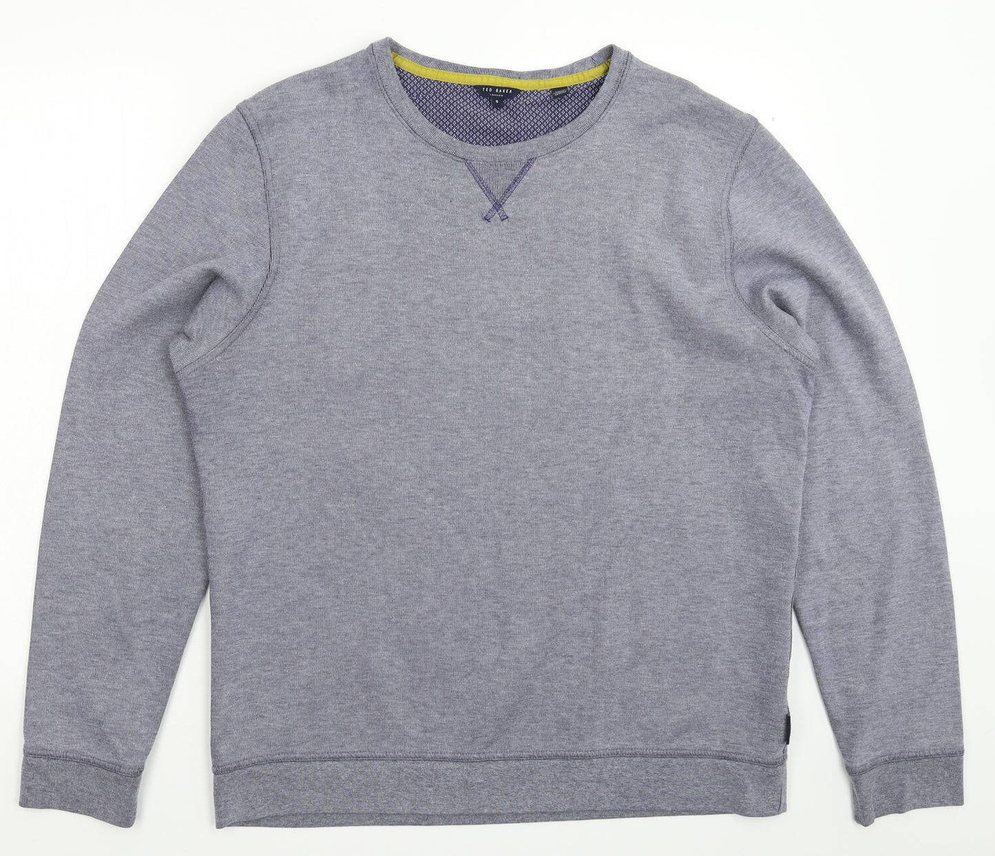 Ted Baker Mens Blue   Pullover Sweatshirt Size XL