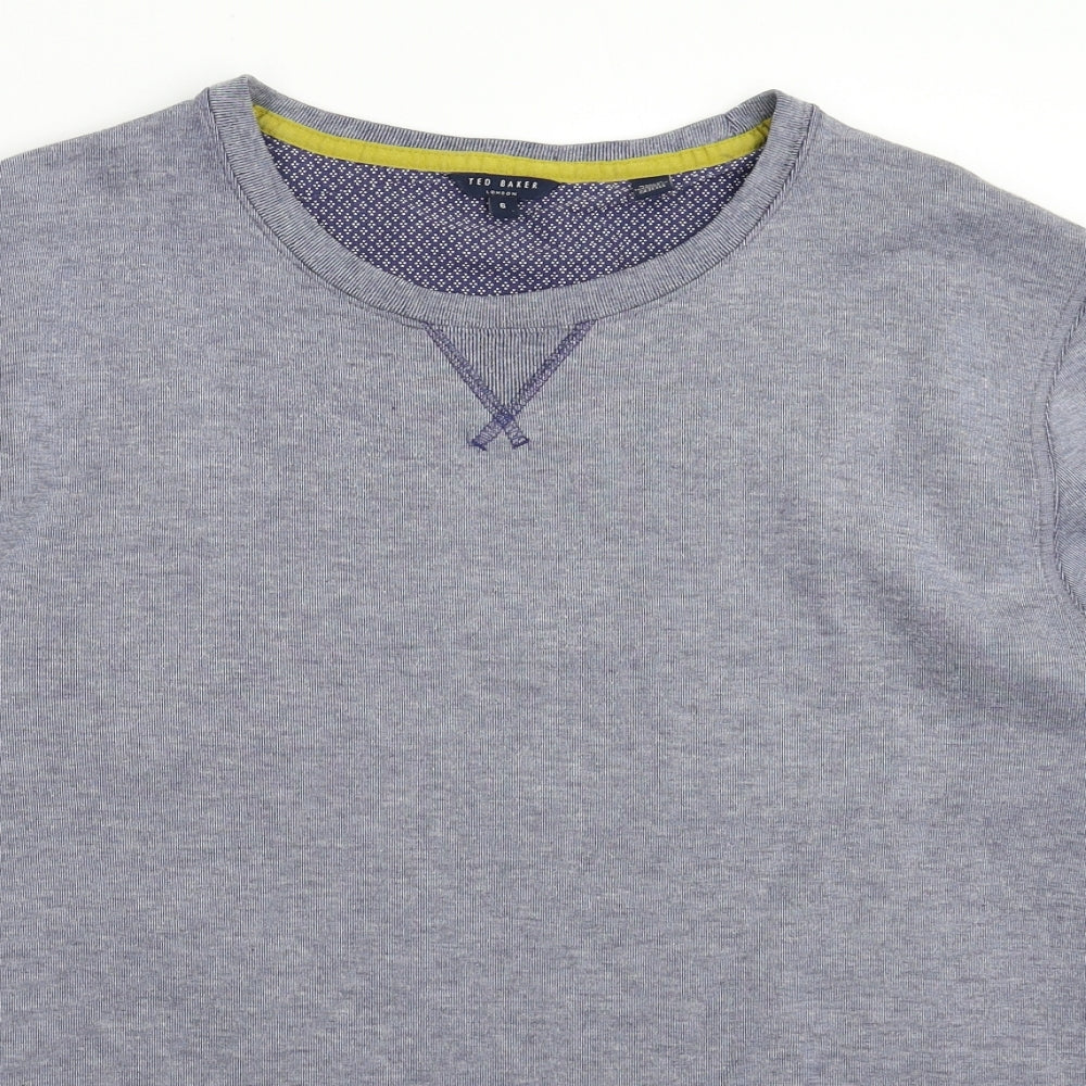 Ted Baker Mens Blue   Pullover Sweatshirt Size XL