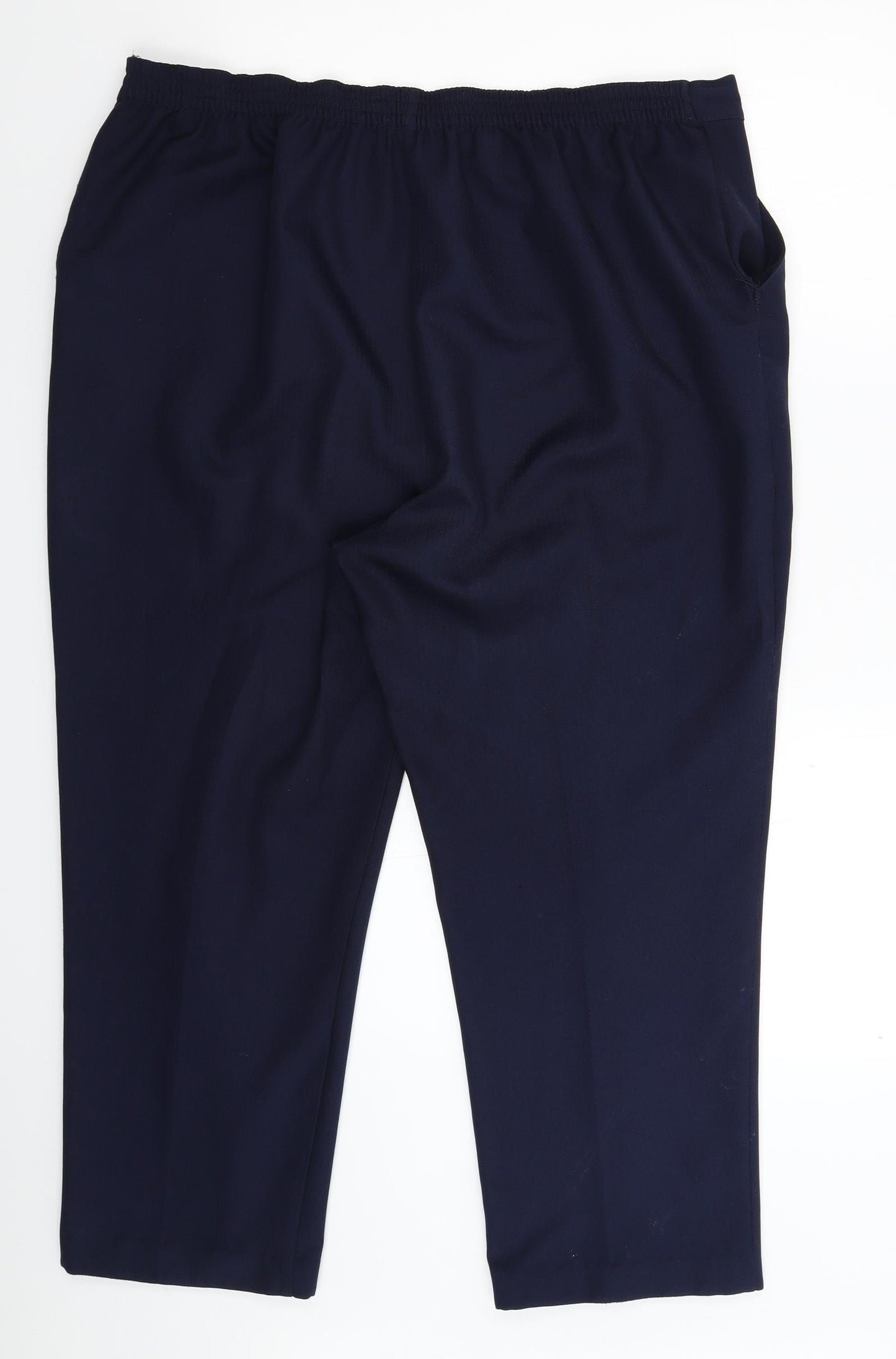 Papaya Womens Blue   Trousers  Size 18 L26 in