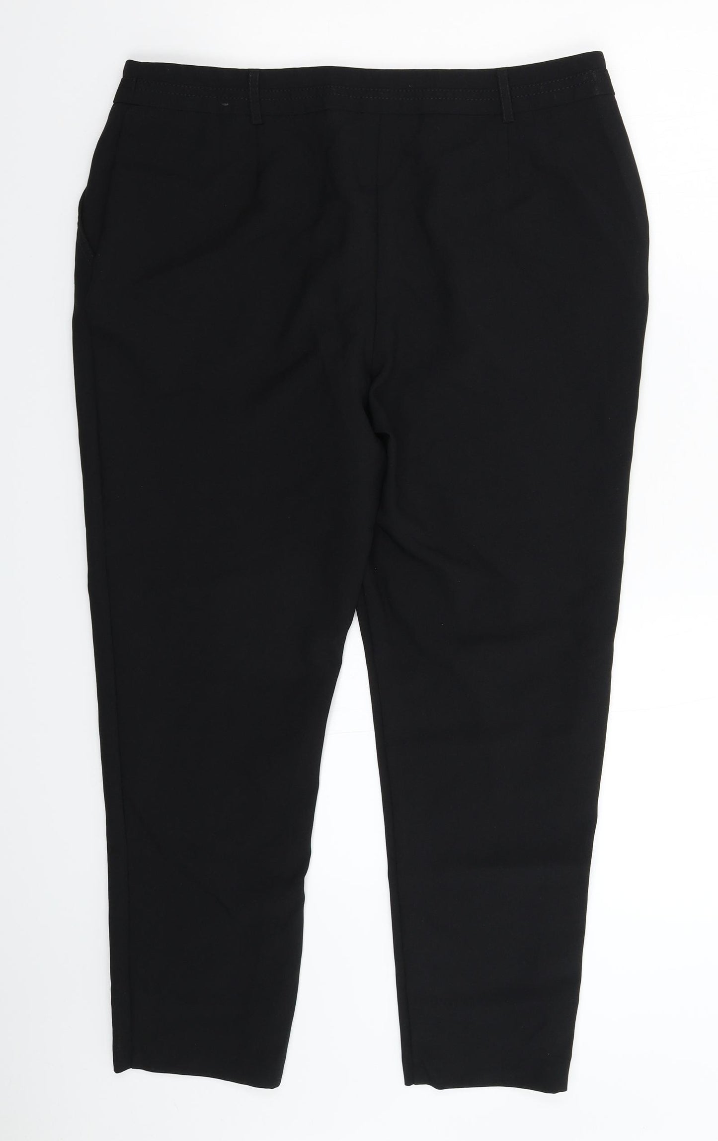 Primark Womens Black   Trousers  Size 16 L27 in