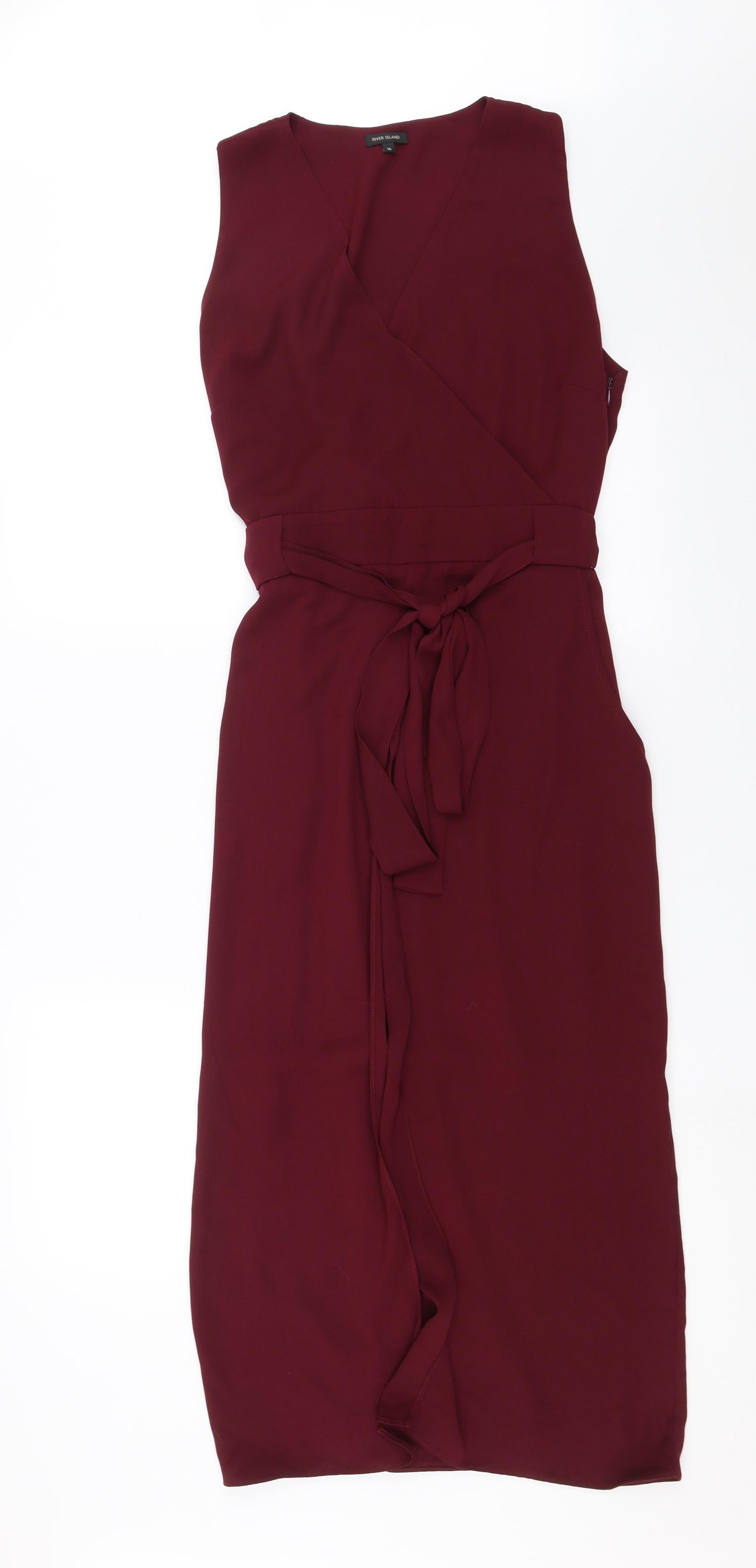 River Island Womens Purple   Sheath  Size 16