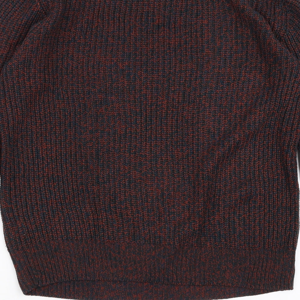 Cedar Wood State Mens Blue  Knit Pullover Jumper Size M