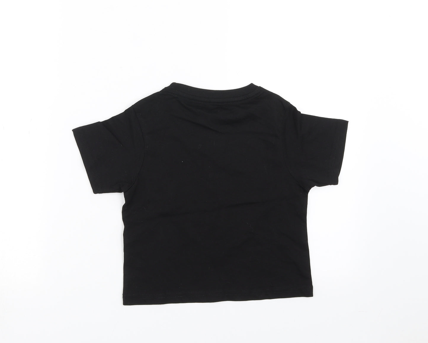 McKenzie Boys Black   Basic T-Shirt Size 5-6 Years